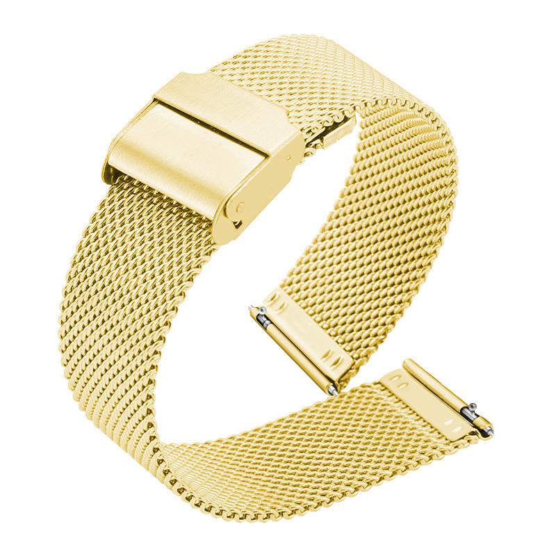 2025 Factory Prices Watch Steel Strap Bands, Rose Golden Black Silver Golden