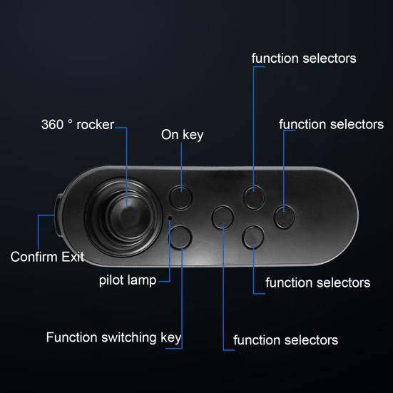 VR Gamepad Bluetooth-compatible Wireless Remote Control 5 Smartphone Game Accessory