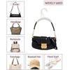 5 Pcs Purse Hanger Hook Bag Rack Holder - Handbag Hanger Organizer Storage Storing and Organizing Purses Backpacks Satchels Crossovers Handbags Tote