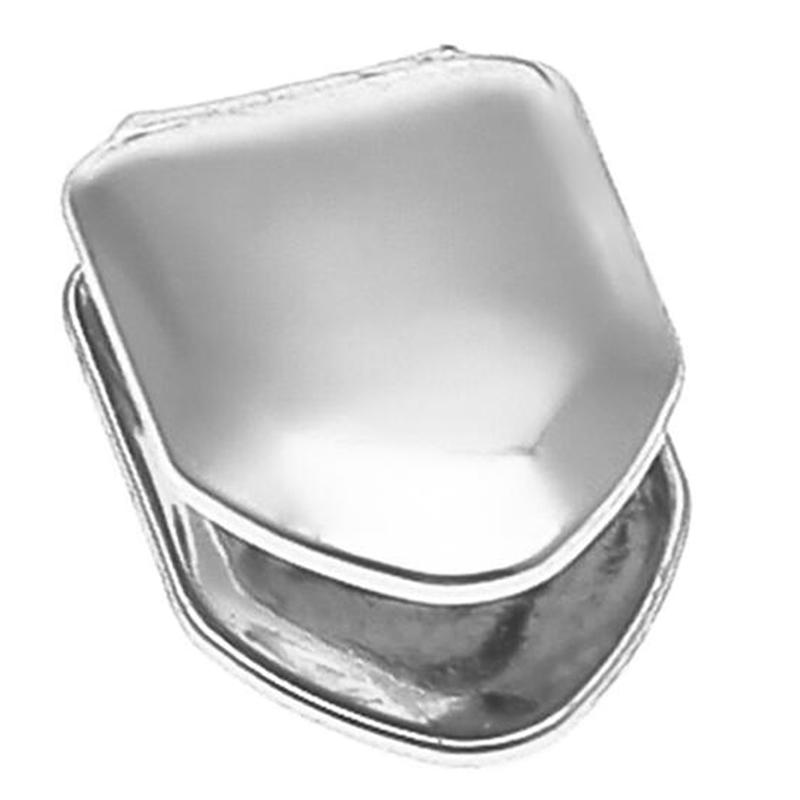 Позолоченная 14-каратная позолоченная гриль для зубов в стиле хип-хоп, ложное отбеливание, маленькая колпачок для одного зуба