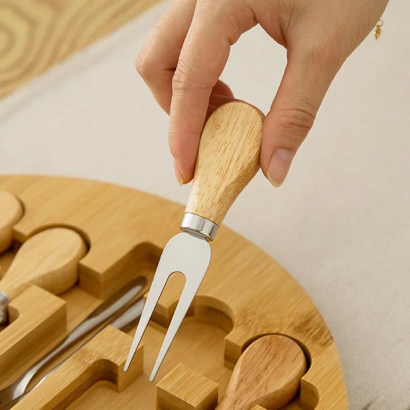 Выдвижной ящик для орехов, подставка под миску в китайском стиле, бамбуковая разделительная полка, керамическая миска для закусок, ящик для хранения столовых приборов на кухне