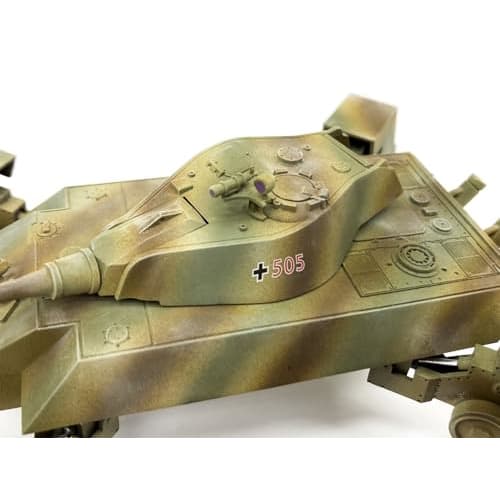 Rocket Models 1/72 German Biela-F?ssler Type Tusk Turret Ausf. G with 12.8cm Gun, Operation Typhoon, January 1942, Plastic Model Kit 47062 (Tank)