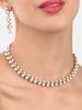 Contemporary Look Pearls Choker Jewellery Set For Women