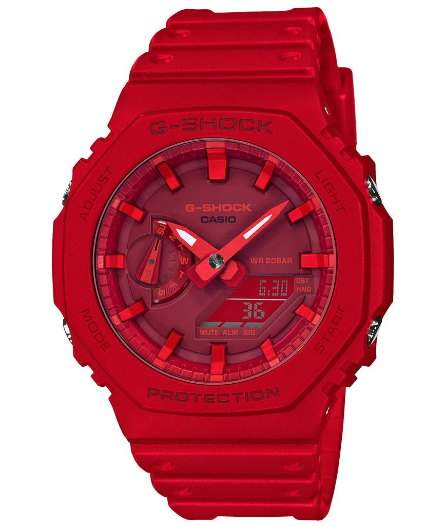 Watch Carbon Core Guard Red [Casio] G-Shock [] GA-2100-4AJF Men's