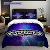 San Antonio Spurs Vibrant Basketball Legacy Bedding(1 * duvet cover + 2 * pillowcase, without core)Soft and comfortable Bedding set