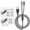 Кабель для быстрой зарядки 2 в 1 для наушников USB Type-C для Shokz As800/S810/S710 Openswim Pro с костной проводимостью, магнитный адаптер для зарядки