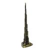 Burj Khalifa Model 18cm Bronze Colour Alloy Exquisite Burj Khalifa Tower Souvenir for Bedrooms