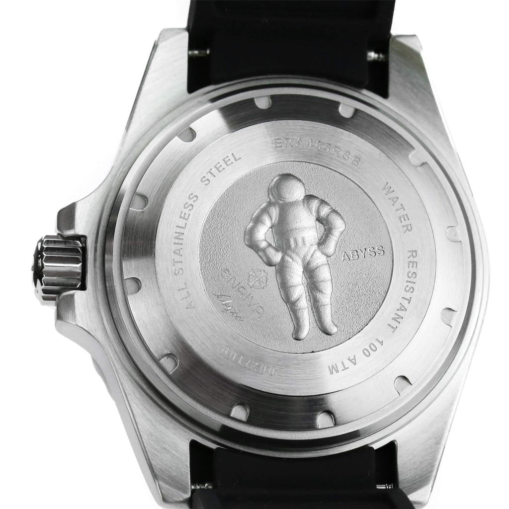 ENRIVA NH35 Спортивные дайверские часы, Автоматические, Отображение даты, Водонепроницаемость 1000 м, Сапфировое стекло, Мужские (Черный, ящик для инструментов в комплекте)