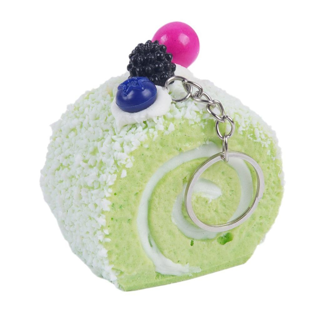 Anxiety Relief Fruit Cake Roll Squeezed Toy Super Soft Slow Rebound Fidget Toy for Kids Adults