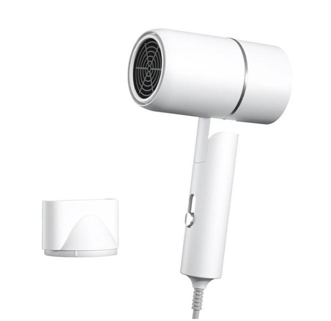 Мини-складной фен xiaomi 220–240 В, 750 Вт с сумкой для переноски, горячий воздух, анион, уход за волосами для дома, путешествий, фен, портативный фен