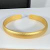 Vacuum Plating Opening Light Surface Sand Surface Scripture Bracelet
