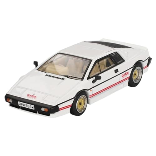 Sunrich MINI GT 1/64 Scale Lotus Esprit Turbo White "For Your Eyes Only" (1981) Japan-Exclusive Packaging Finished Product MGT00907-007J