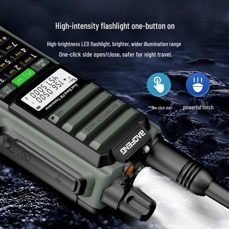 Baofeng UV-9R Высокомощная Водонепроницаемая Рация (Китайская версия)