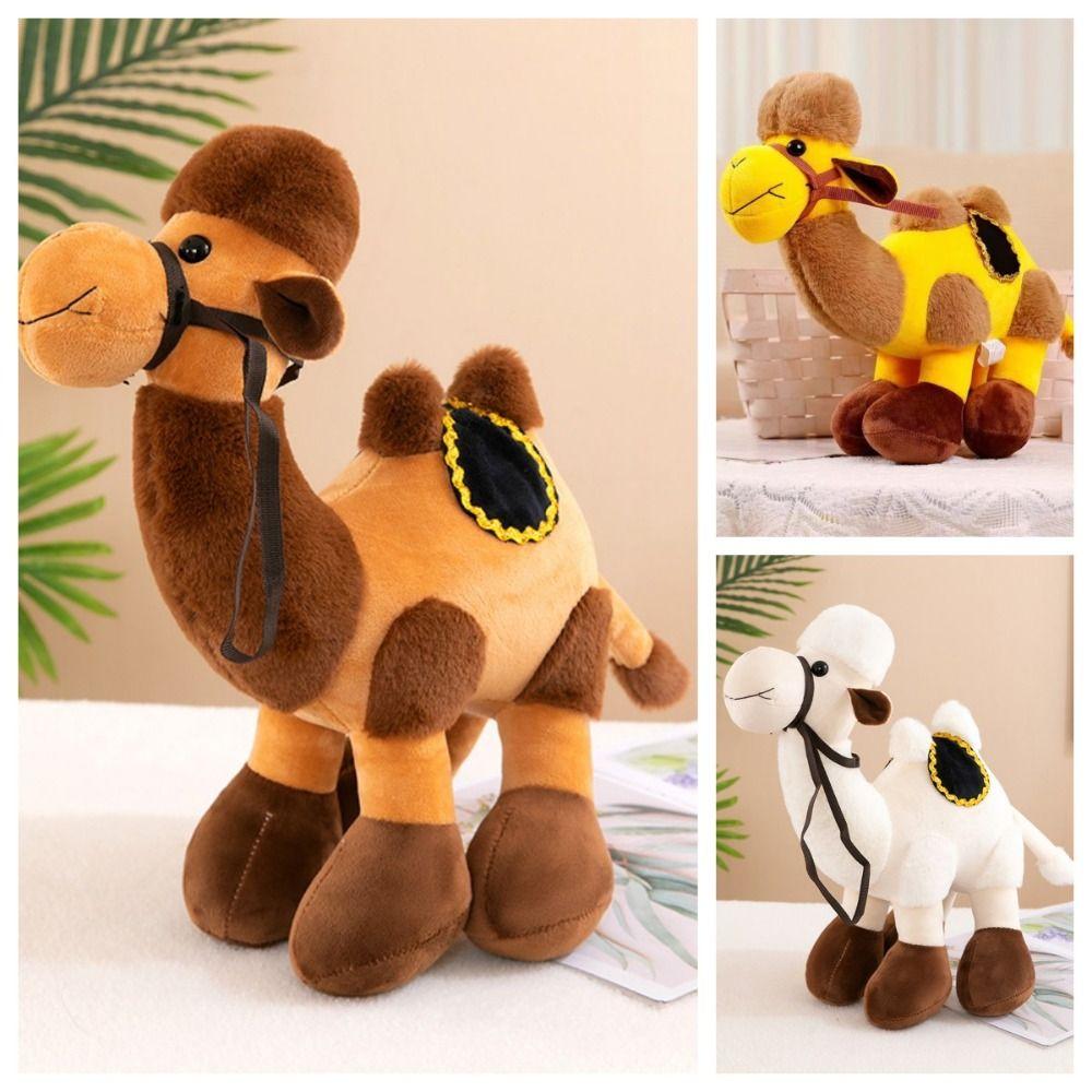 PP хлопок пустынное животное мягкая плюшевая игрушка плюшевая мультяшная кукла в форме верблюда для детей девочек и мальчиков