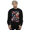 Marvel Mens Thor And Captain America Christmas Day Sweatshirt