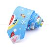 New, Cotton, Christmas, 6cm Tie, Red, Blue, Green Necktie, Santa Claus Snowflake,Neck Tie Festival,