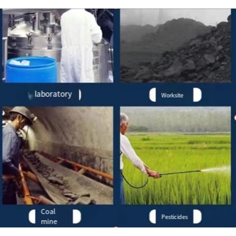 Полнолицевая маска с очками, защитная аэрозольная краска, украшение от химических пестицидов, формальдегид, защита от пыли с фильтром, респиратор