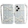 For Honor 400 Pro 5G (Global) Case Pattern Printing Leather Wallet Phone Cover with Wrist Strap