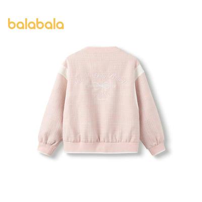 Детская бейсбольная куртка Balabala с вышивкой и бантом