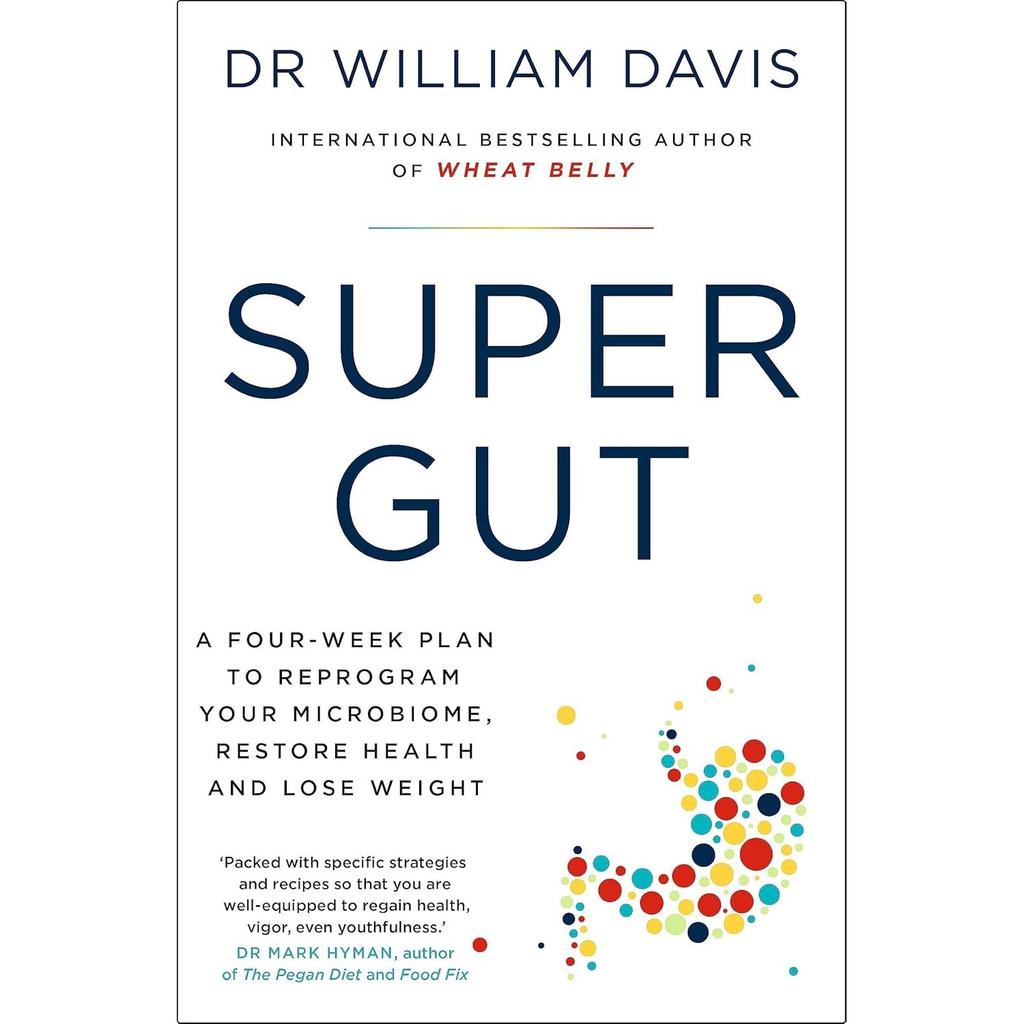 Super Gut Paperback By Dr William Davis UKN1733