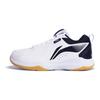 Li Ning Ace Амортизация Нескользящее Покрытие Низкие Бадминтонные Кроссовки Унисекс Белый Черный AYTU015-1