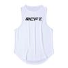 Muscleguys Summer Fitness Sweat-absorbing Breathable Sleeveless T-shirt Fashion Brand Printing Vest Men's Outer Wear Street Fashion Tops