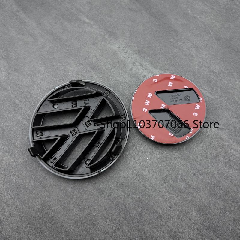 DKRSE1 Front Hood Emblem Trunk Rear Badge Logo For Volkswagen VW Jetta 2011 2012 2013 2014 2015 2016 2017 2018 black Car Accessories