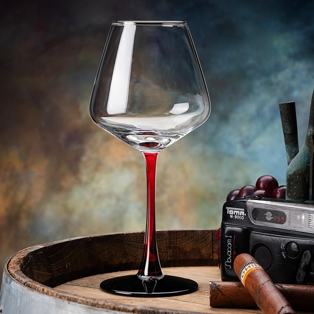2pcs European Style Crystal Red Wine Glasses Hand-blown Red Wine Cup Luxury Champagne Goblet  Gift