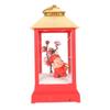 God of Wealth Snow Globe Lantern USB Powered Lighted Musical Snow Globe Lantern Decoration for New