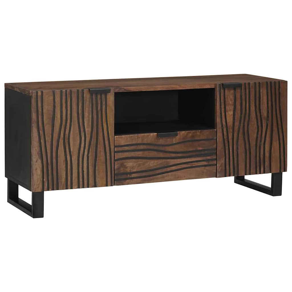 TV Unit Walnut 105 x 33 x 46 cm Engineered Wood