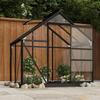 VidaXL Greenhouse Anthracite 155x103x191 Cm Aluminium and Glass