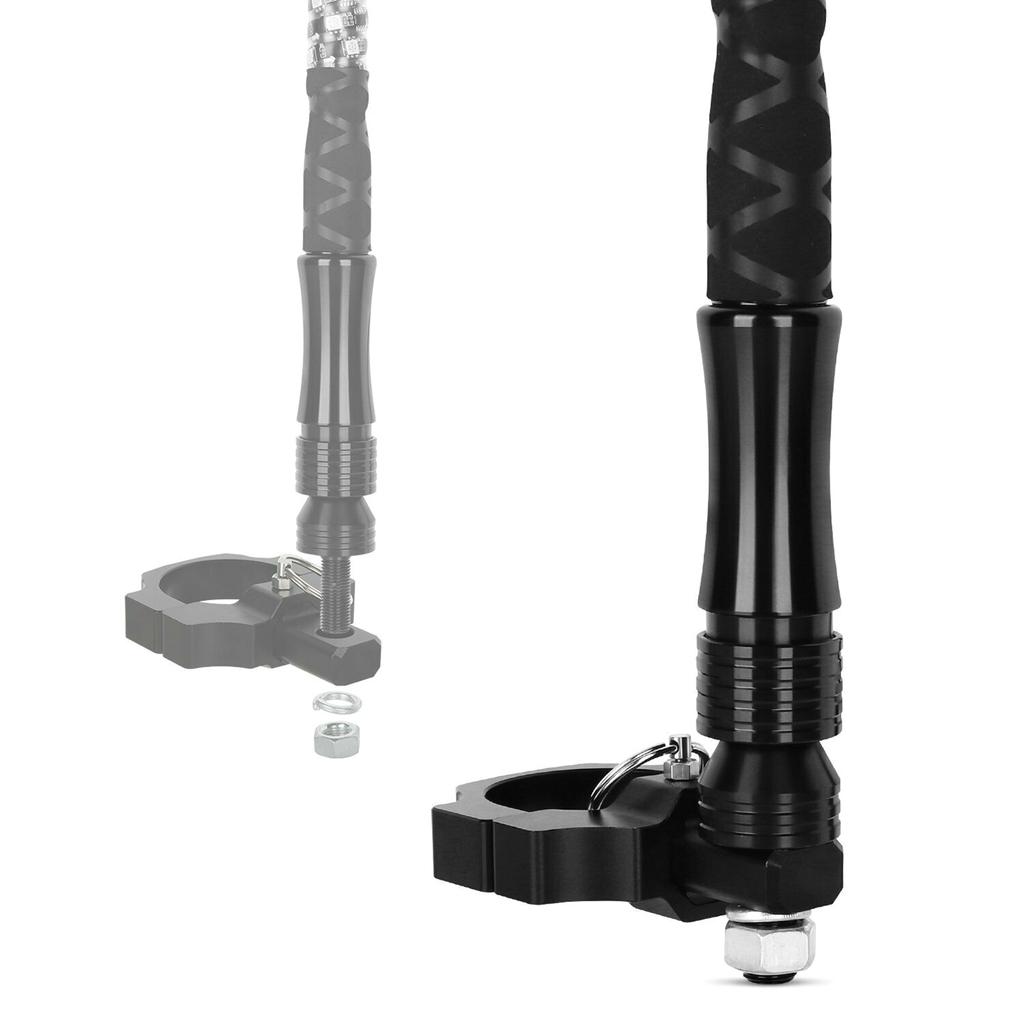 Прочные крепления для фонарей UTV Flag Whip для 1,75-2-дюймовой дуги, быстросъемный регулируемый кронштейн для крепления фонарей Whip