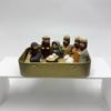 Holy Family Nativity Manger Scene Kit Metal Tin Box Xmas Manger Ornaments  Christmas Gifts