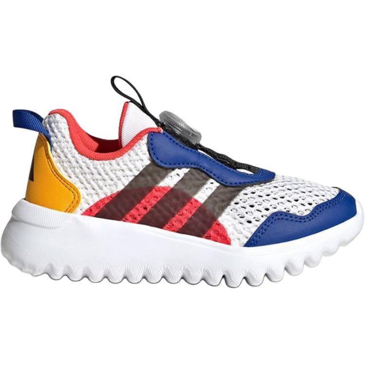 adidas ActiveFlex BOA 3.0 Дышащие Легкие Амортизирующие Низкие Детские Беговые Кроссовки Белые Детские IH8725