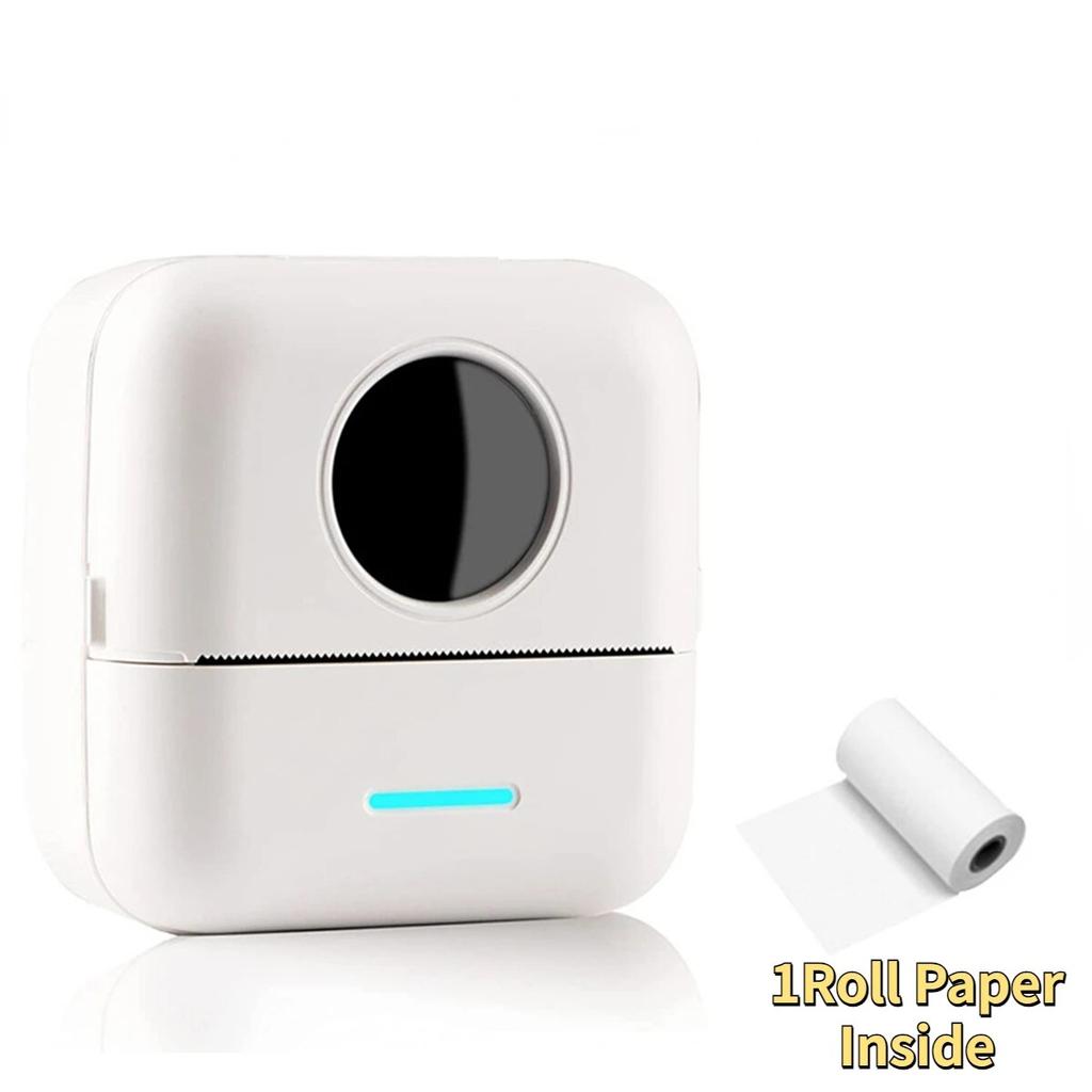 Мини-термопринтер с беспроводным подключением, бесчернильной печатью и возможностью печати шириной 57 мм. Детская игрушка в подарок. Набор принтеров X6.