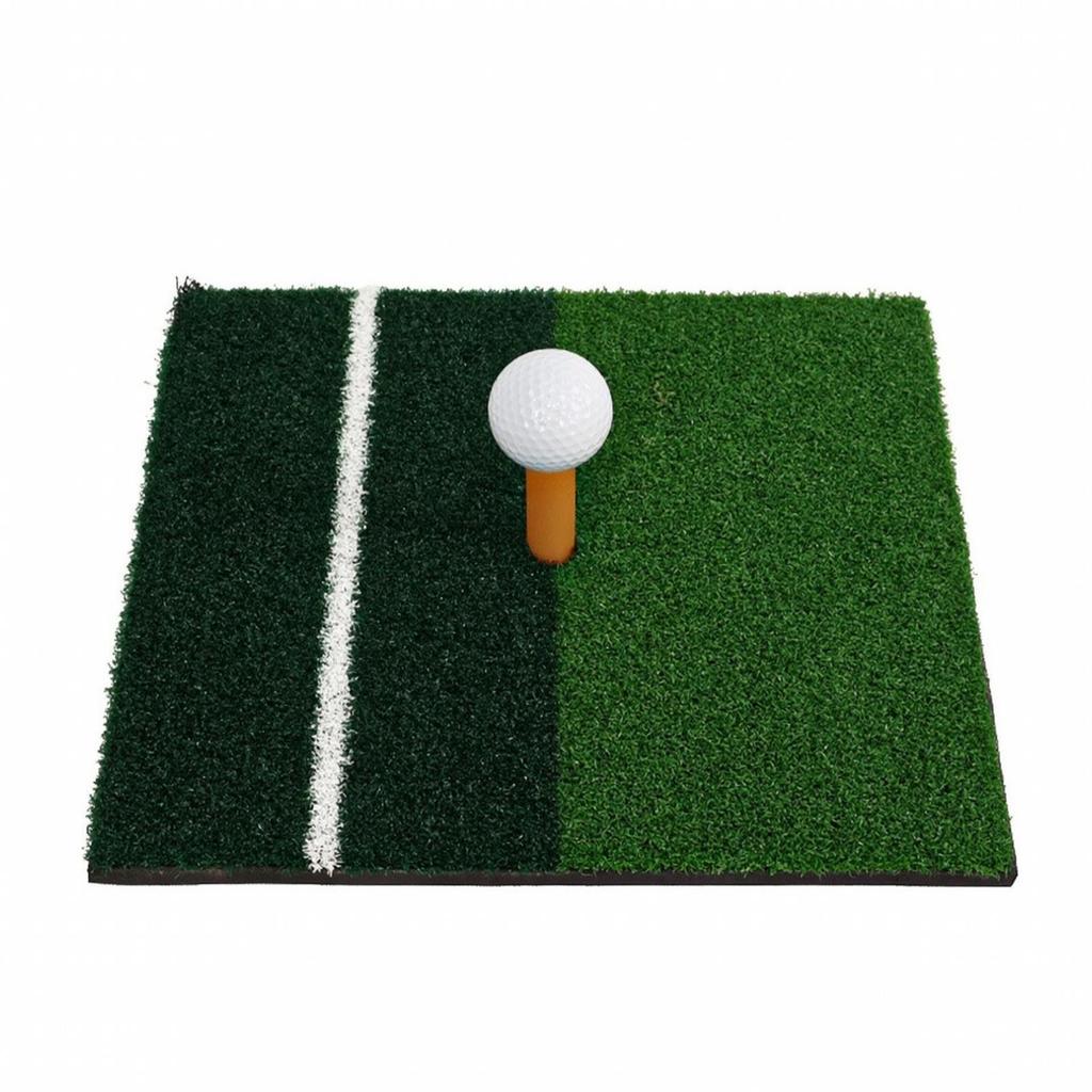 Square Golf Practice Hitting Mat Indoor Outdoor with Alignment