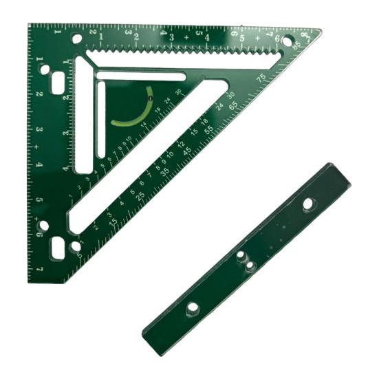 Плотницкий треугольный угольник, столярный угольник, стропильный угольник, измерительный инструмент, высокоточная треугольная линейка, транспортир