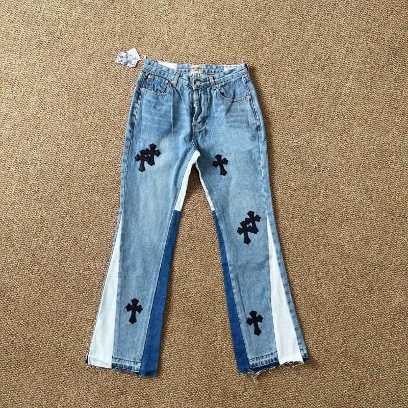 2025 Early Fall Unisex High Waist Washed Denim Flared Pants Teens Daily Wear