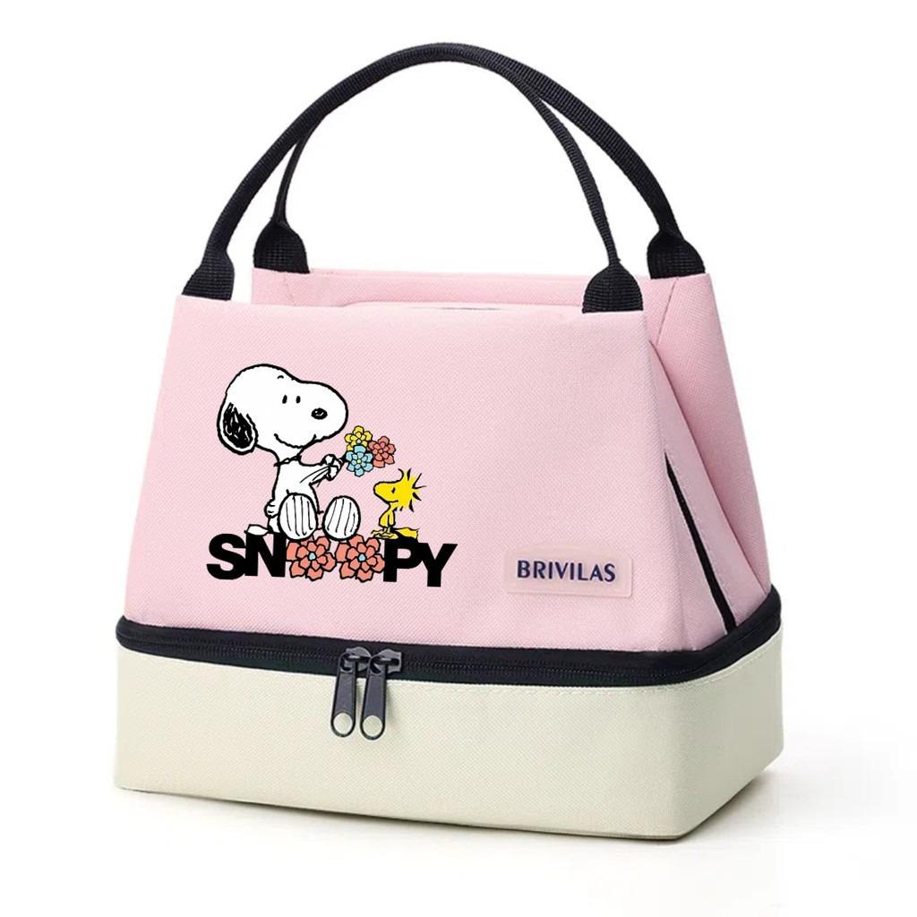 Изолированная сумка-ланч SNOOPY Color Block с хладоэлементом