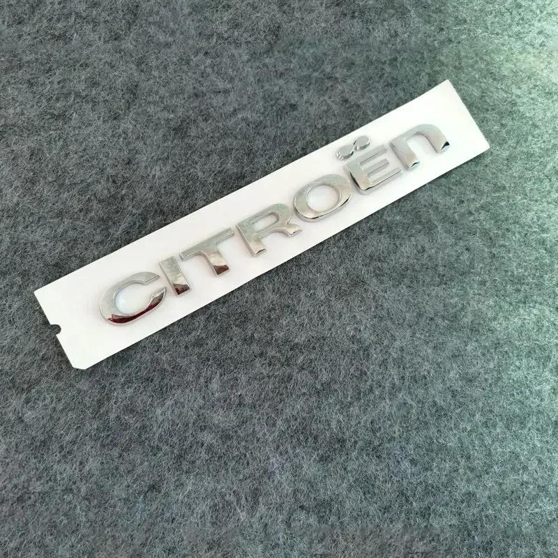 ABS Автомобильный буквенный значок Наклейка на заднюю дверь багажника для Citroen Berlingo JUMPY Picasso Xsara C-ELYSEE C1 C2 C4 C8 C-ELYSEE DS5 DS6