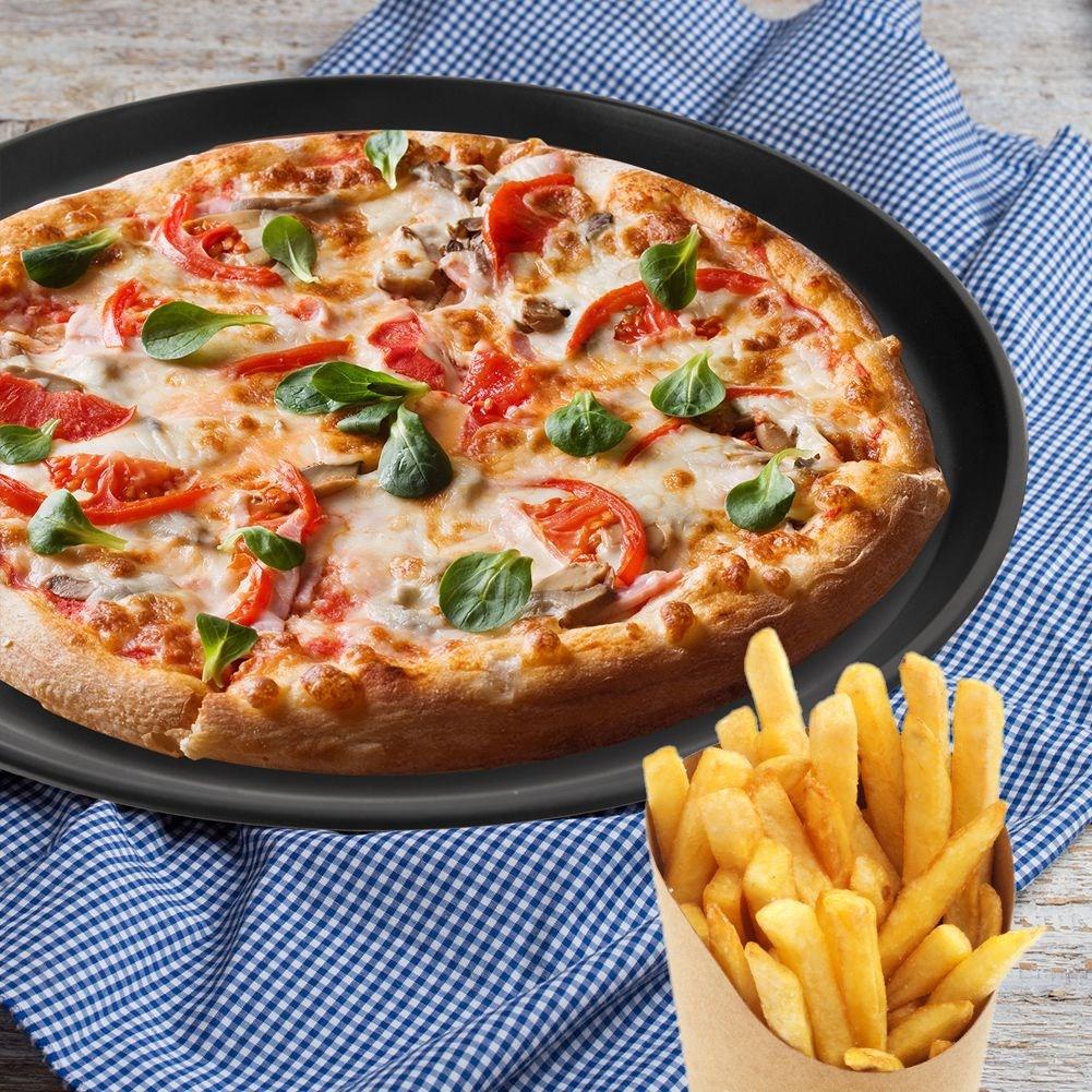 Forma blacha do pieczenia pizzy perforowana okrągła 32cm ORION 127031