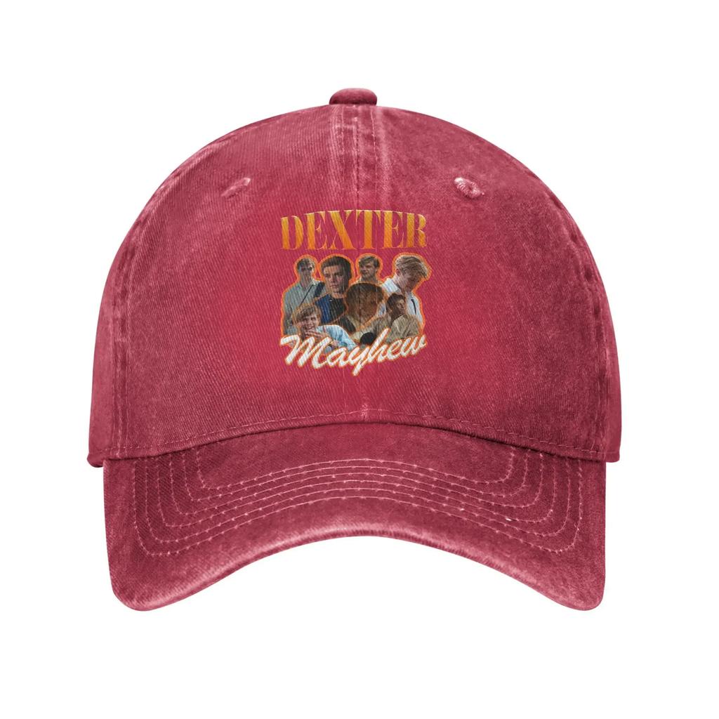 Vintage One Day TV Show Dexter Mayhew Baseball Cap Unisex Women Distressed Washed Headwear Outdoor Adjustable Caps