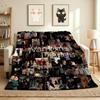 Vampire Diaries Flannel Blanket Throw Blanket Soft Warm Sofa Bed Camping home Decor Unique Christmas Gift C926543