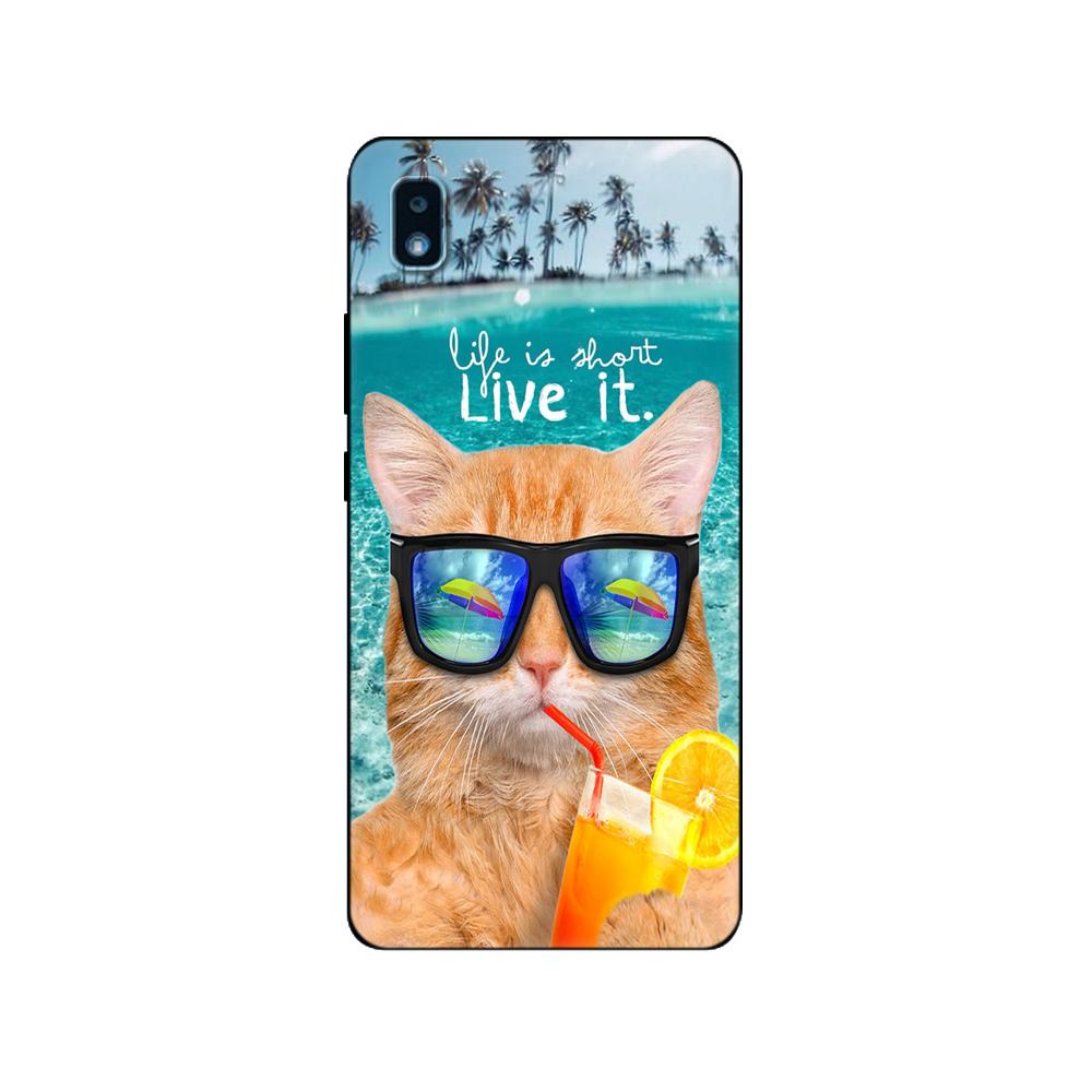 Смарт-чехол для ZTE Blade 20, задняя крышка для телефона, чехол для ZTE Blade L8, чехол для ZTE Axon 11 SE 5G, черный чехол из ТПУ