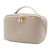 Официальная косметичка Elegante Cosmetic Большая дорожная косметичка-трюмо Розово-бежевый чехол, Вместимость, Чехол, Чехол, Портативный, Разделенный, Функциональный, Многоцелевой чехол,
