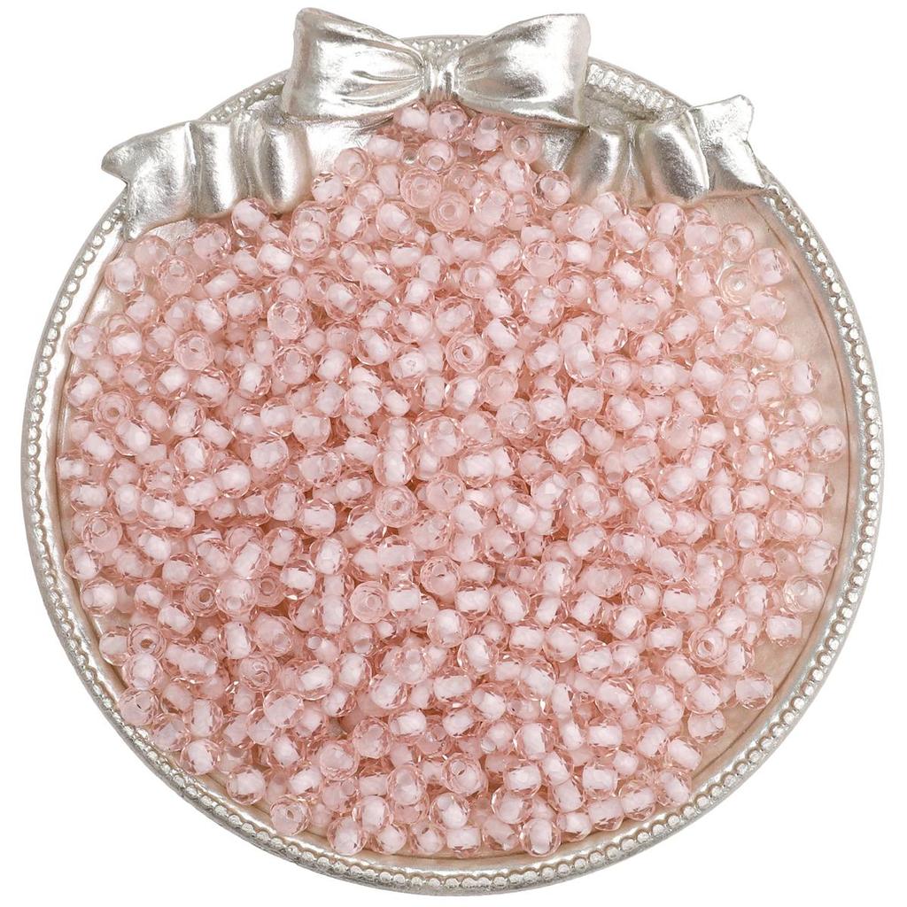 120 шт. стеклянные бусины, чешские бусины, бусины-разделители с двойным окрашиванием для изготовления ювелирных изделий, аксессуары