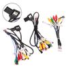 Автомобильный стерео радио кабель 20-контактный разъем RCA выход AUX жгут проводов разъем с вентилятором для навигации ZHANGXUN Android