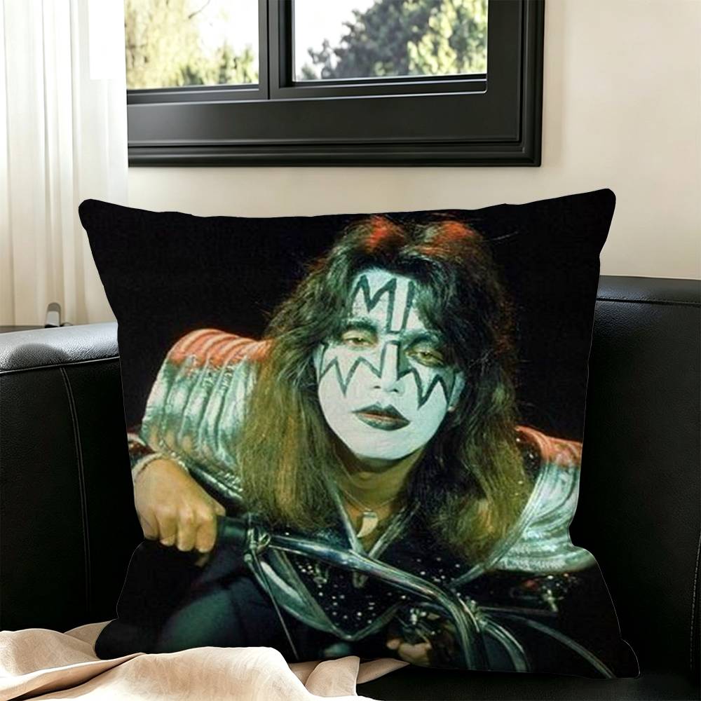 Singer Ace Frehley Pillow Case Square Double-Sided Sofa Cushion Cover Bedroom Bedside Pillow