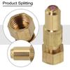 1Pcs 0.8/1.0/1.2/1.5/1.8mm Hole Brass Nozzle Garden Power Tool  Watering Irrigation System