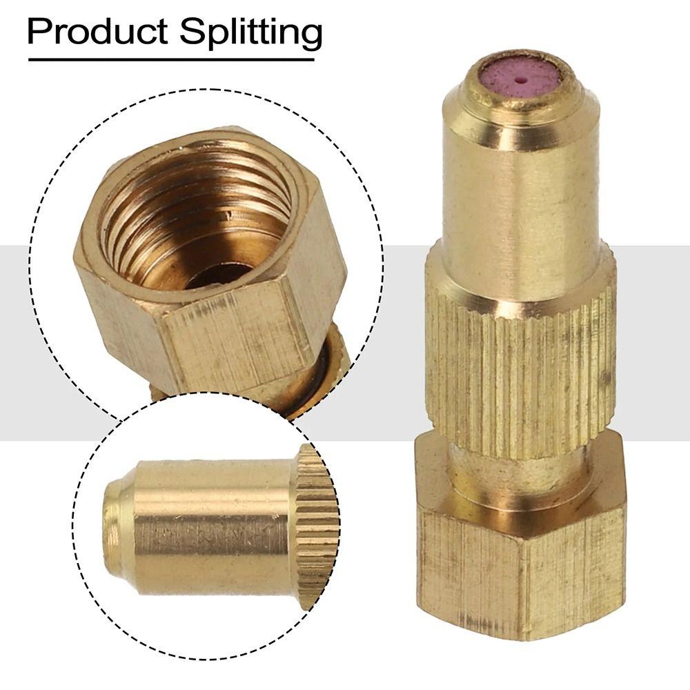 1Pcs 0.8/1.0/1.2/1.5/1.8mm Hole Brass Nozzle Garden Power Tool  Watering Irrigation System